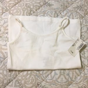 NWT little girls white under shirt.